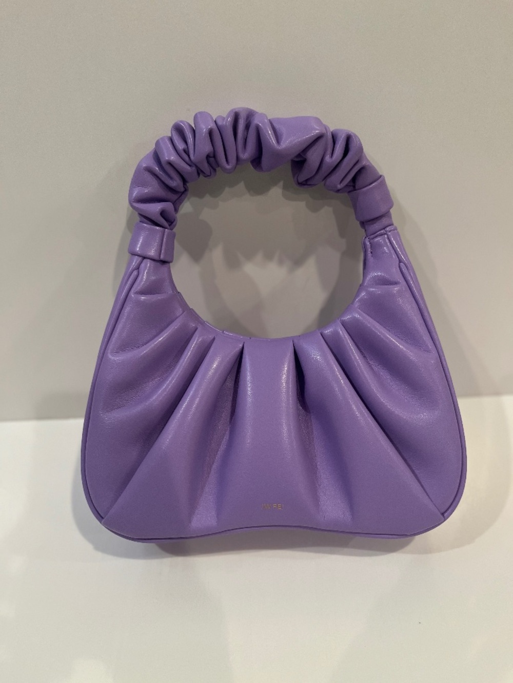 JW Pei Gabbi Ruched Hobo Handbag - Purple